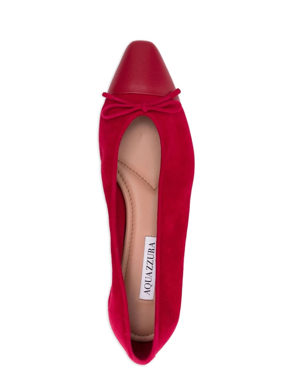 NWT Aquazzura Gioia Flats in Pomegranate Size 39.5